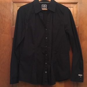 Black Button Down